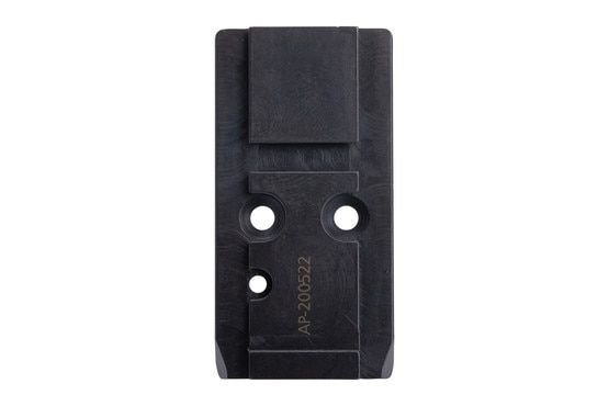 CZ P10 red dot adapter plate, black.